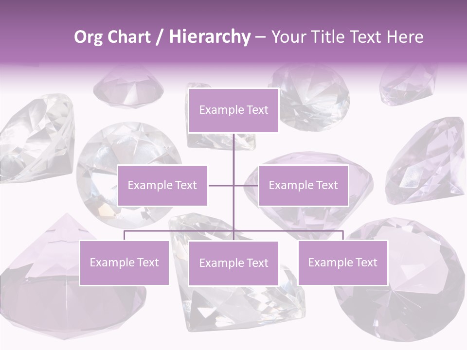 Circle Gemstone Shine PowerPoint Template