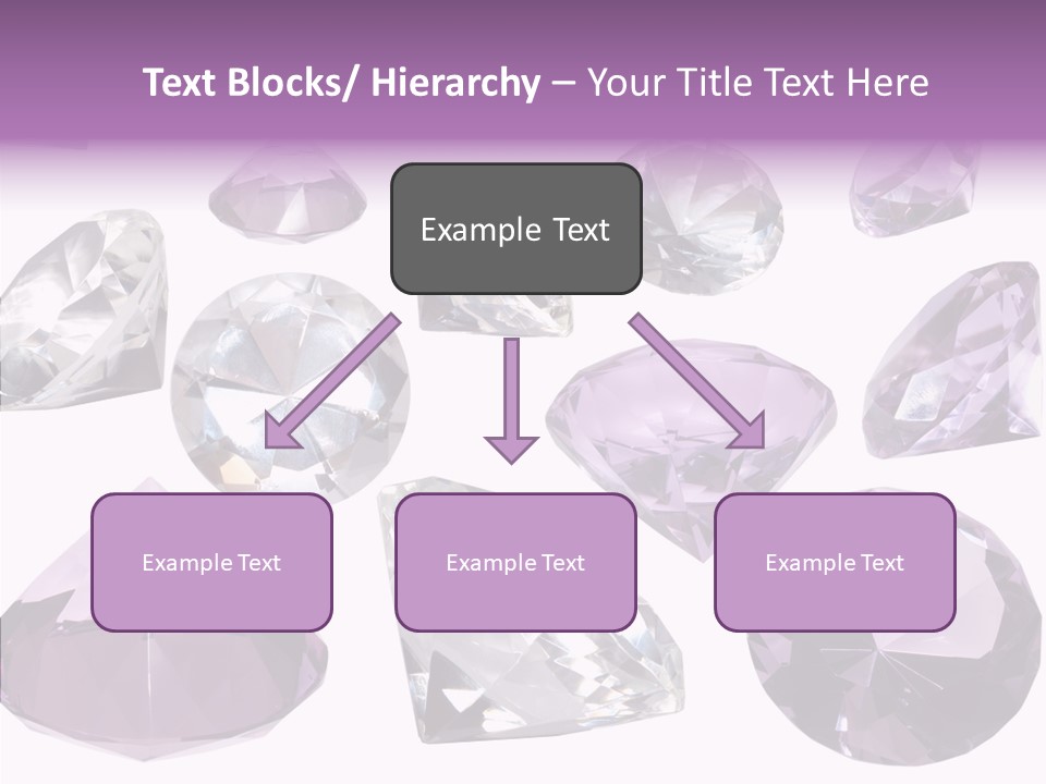 Circle Gemstone Shine PowerPoint Template