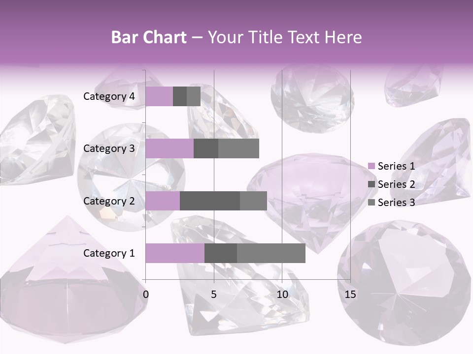 Circle Gemstone Shine PowerPoint Template