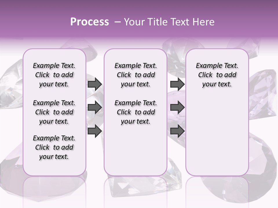Circle Gemstone Shine PowerPoint Template