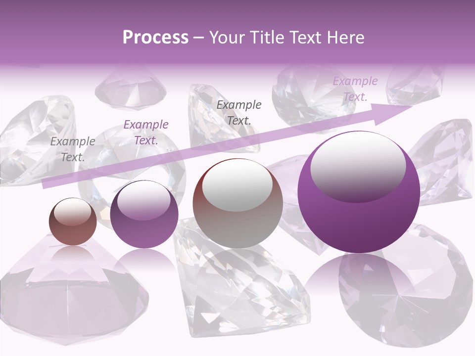 Circle Gemstone Shine PowerPoint Template