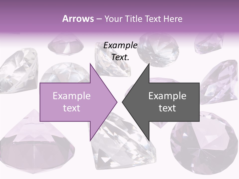 Circle Gemstone Shine PowerPoint Template