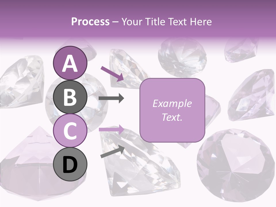 Circle Gemstone Shine PowerPoint Template