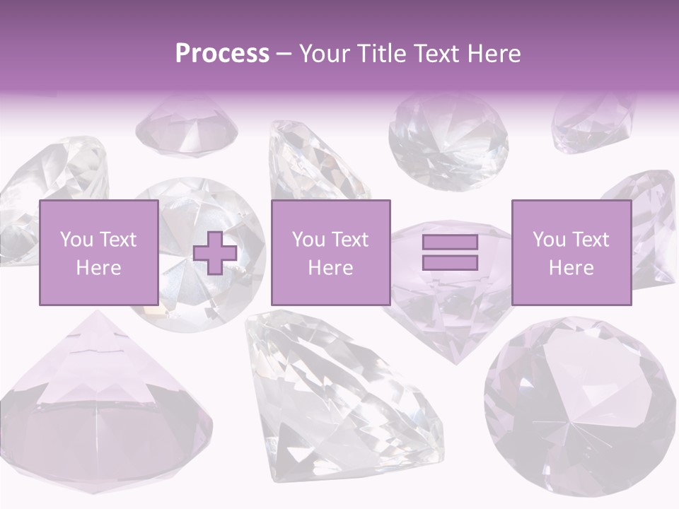 Circle Gemstone Shine PowerPoint Template