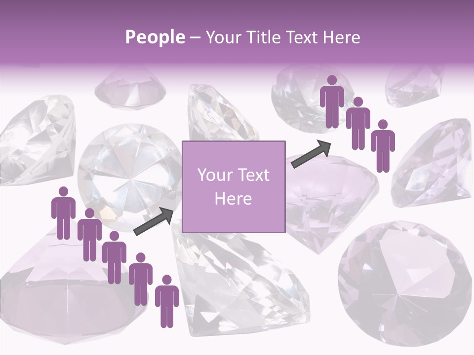 Circle Gemstone Shine PowerPoint Template