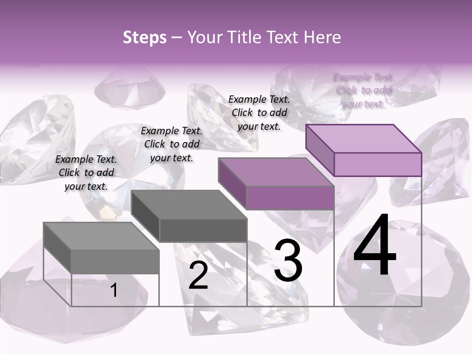 Circle Gemstone Shine PowerPoint Template