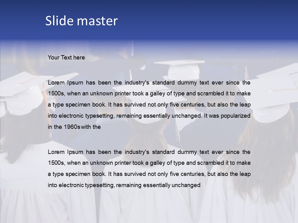 Boys Celebration Ceremony PowerPoint Template