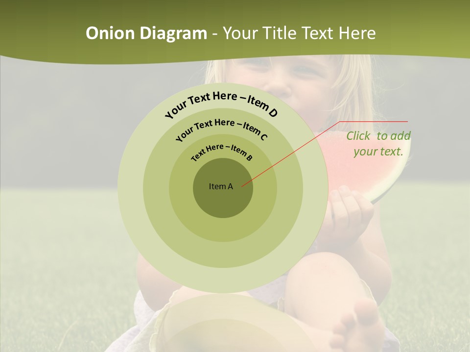 Park Toddler Eat PowerPoint Template