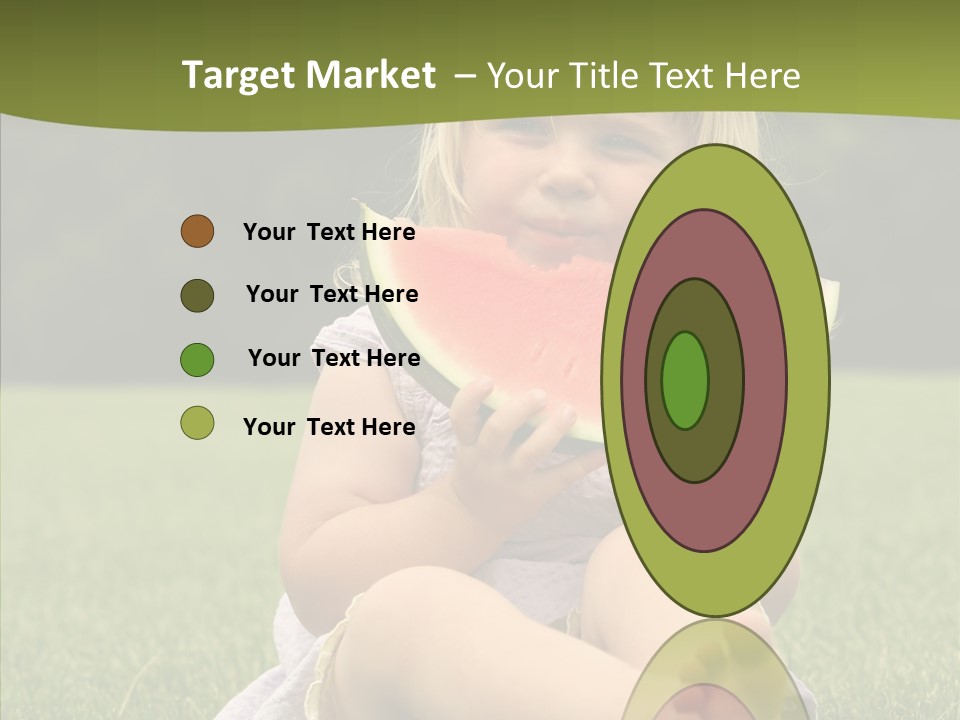 Park Toddler Eat PowerPoint Template