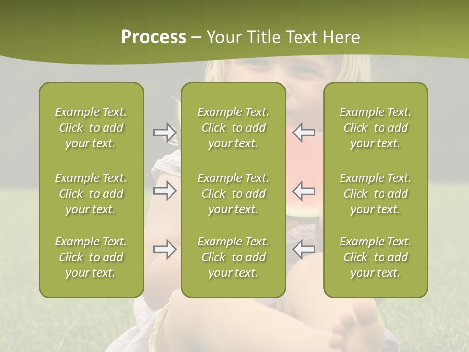Park Toddler Eat PowerPoint Template