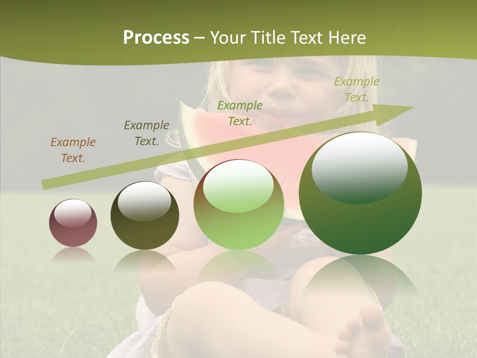 Park Toddler Eat PowerPoint Template