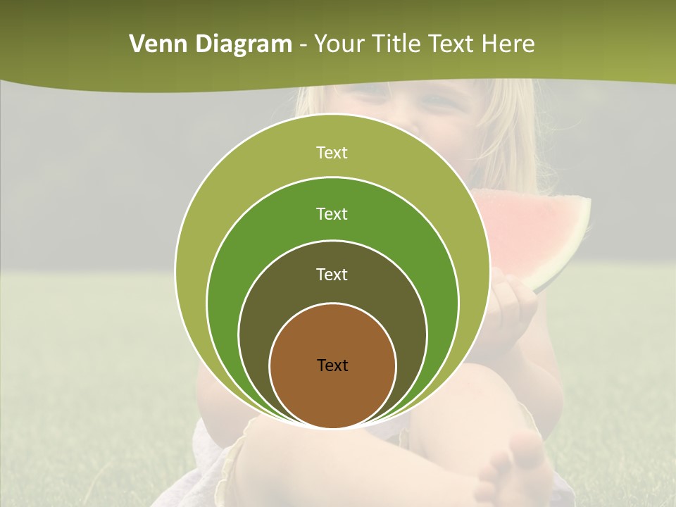 Park Toddler Eat PowerPoint Template