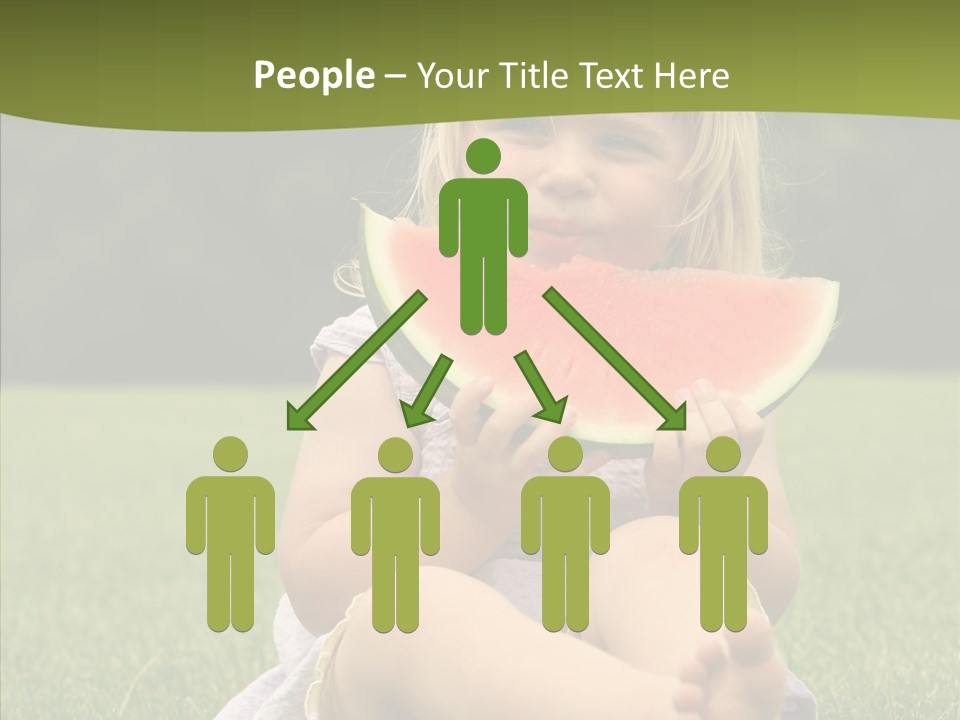 Park Toddler Eat PowerPoint Template