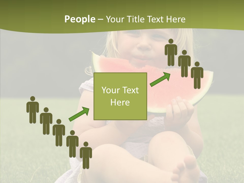 Park Toddler Eat PowerPoint Template