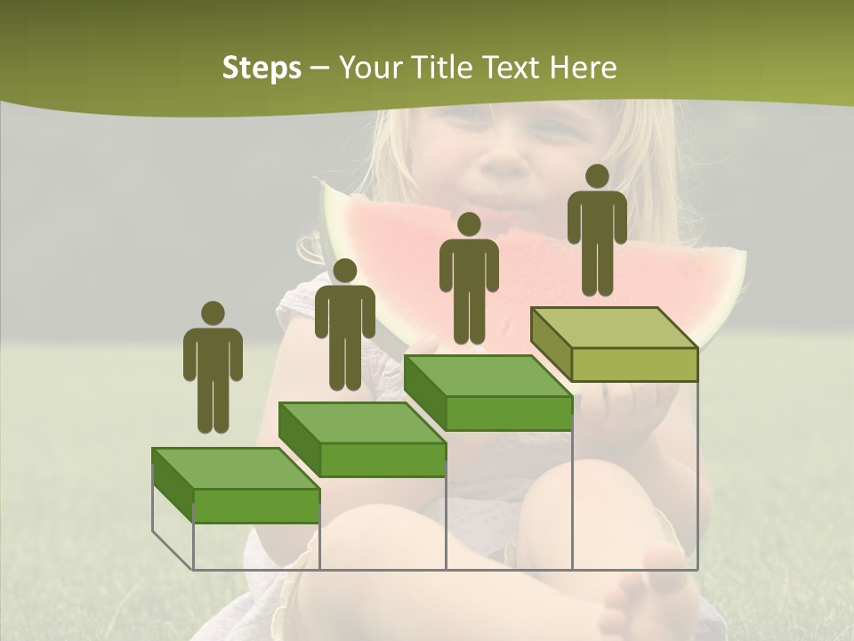 Park Toddler Eat PowerPoint Template