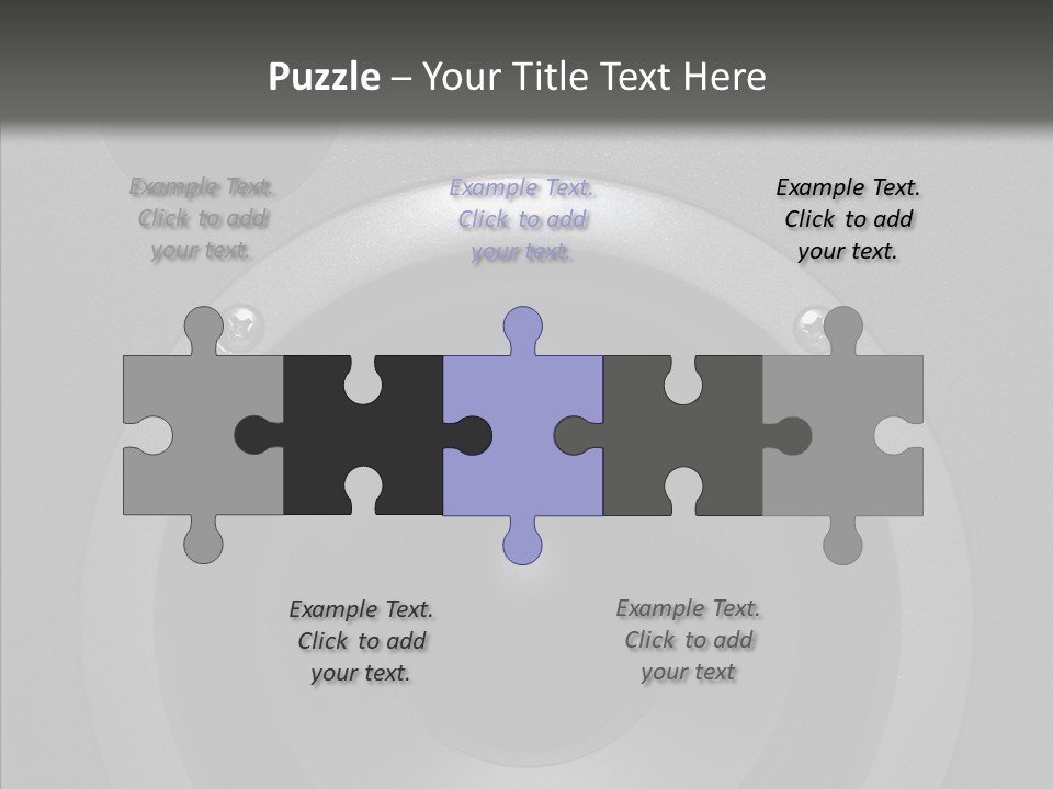 Lighted Studio Sound PowerPoint Template