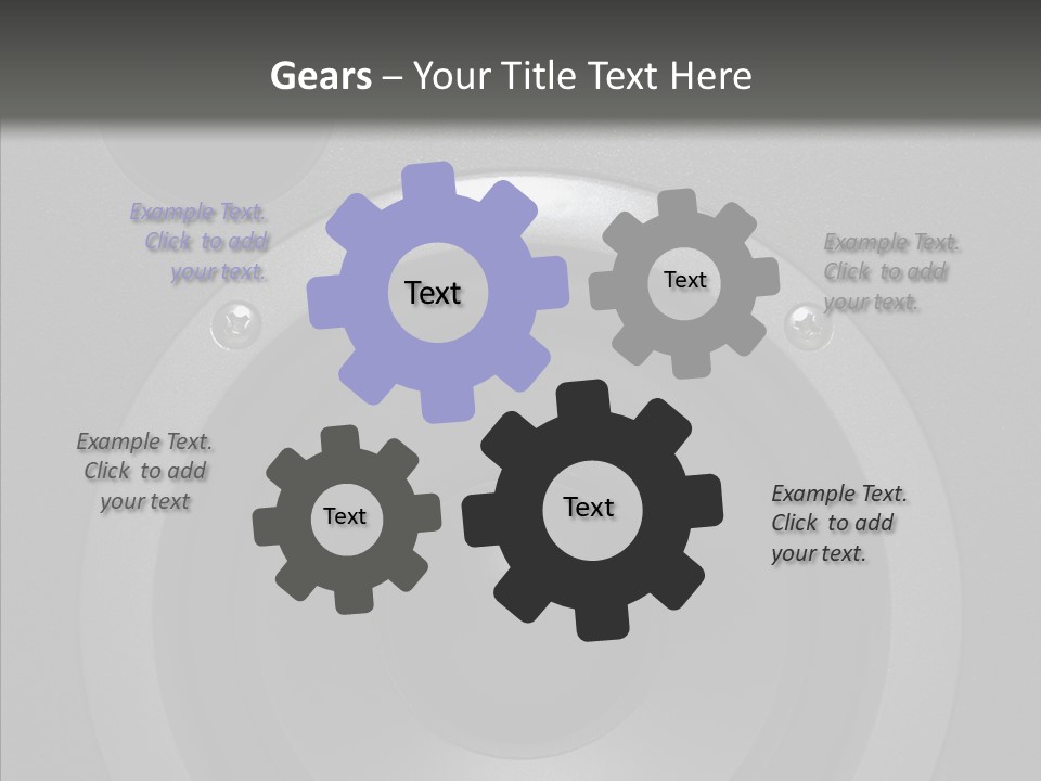 Lighted Studio Sound PowerPoint Template