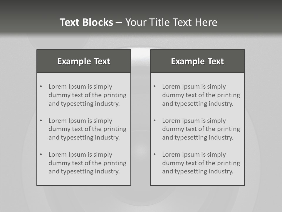 Lighted Studio Sound PowerPoint Template