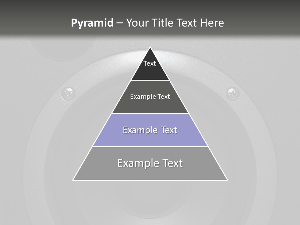 Lighted Studio Sound PowerPoint Template