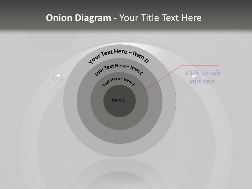 Lighted Studio Sound PowerPoint Template