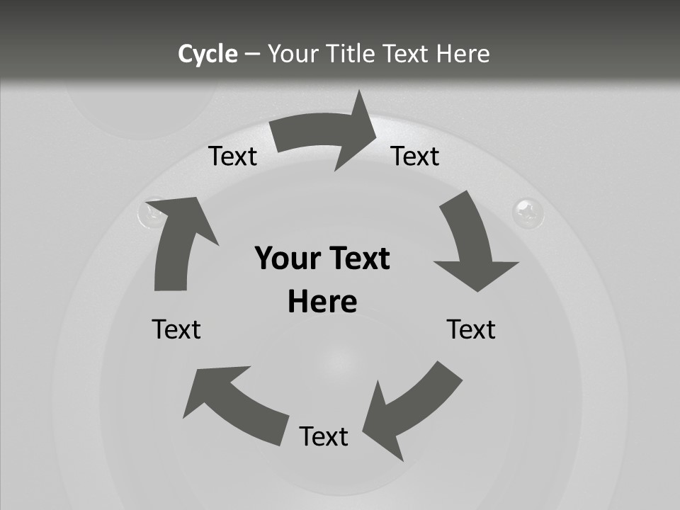 Lighted Studio Sound PowerPoint Template