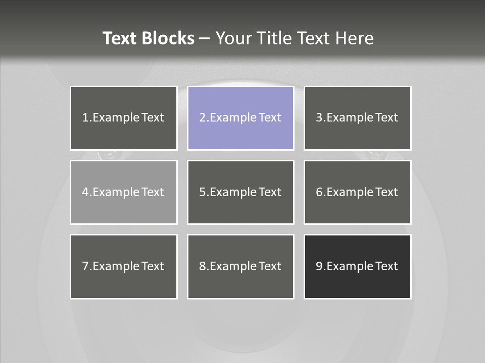 Lighted Studio Sound PowerPoint Template