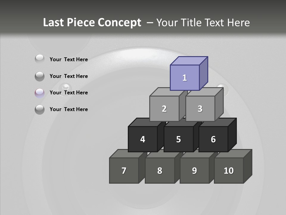Lighted Studio Sound PowerPoint Template