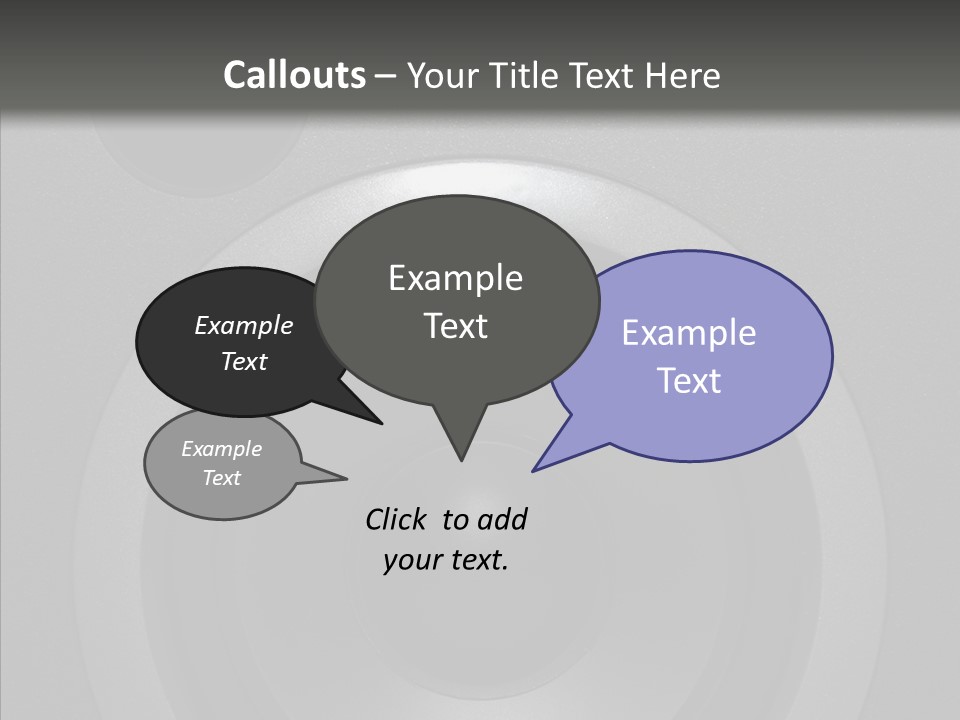 Lighted Studio Sound PowerPoint Template