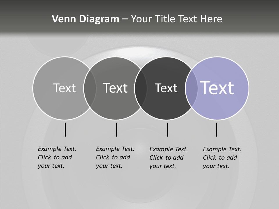 Lighted Studio Sound PowerPoint Template