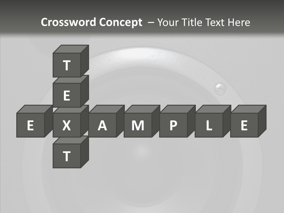 Lighted Studio Sound PowerPoint Template
