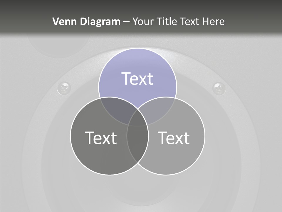 Lighted Studio Sound PowerPoint Template