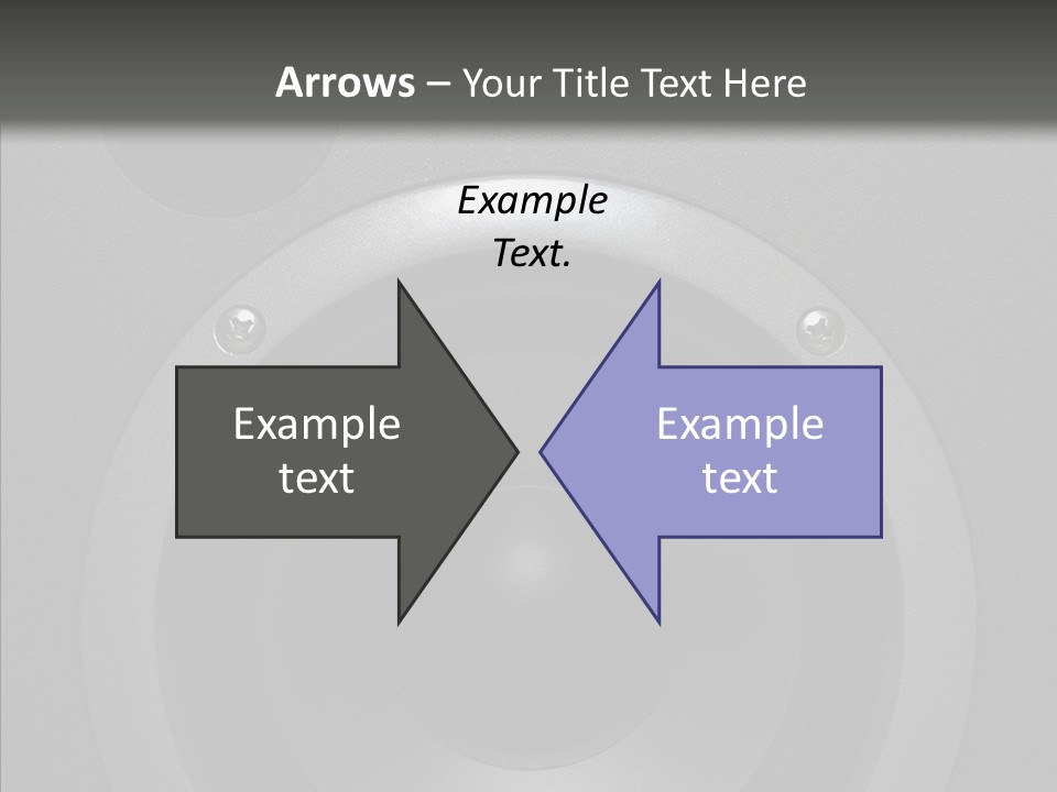 Lighted Studio Sound PowerPoint Template