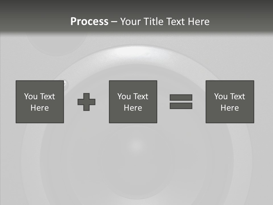 Lighted Studio Sound PowerPoint Template