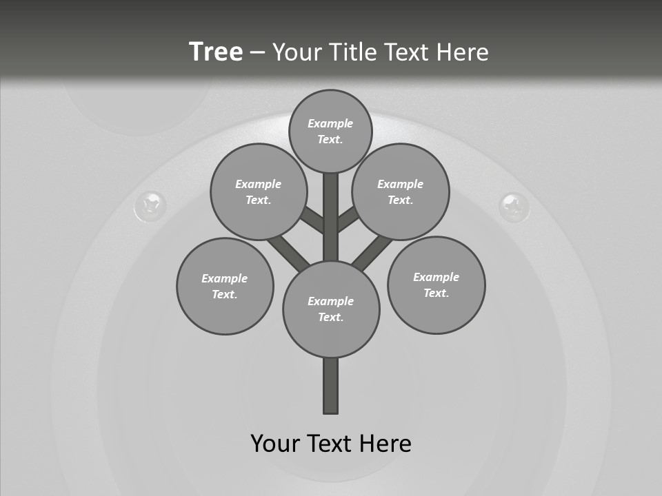 Lighted Studio Sound PowerPoint Template