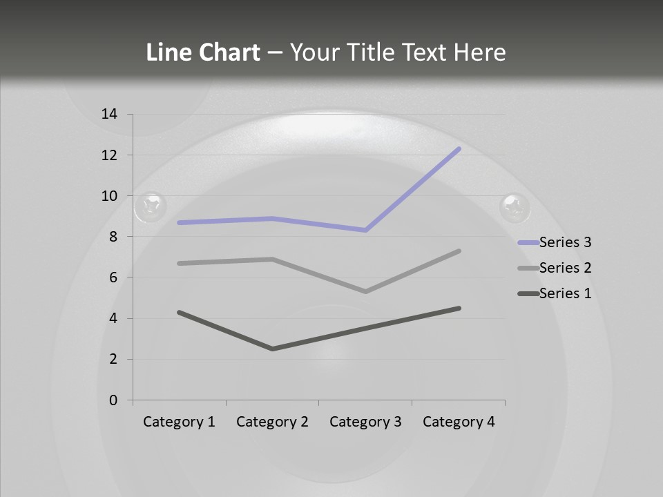 Lighted Studio Sound PowerPoint Template