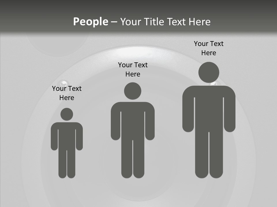 Lighted Studio Sound PowerPoint Template