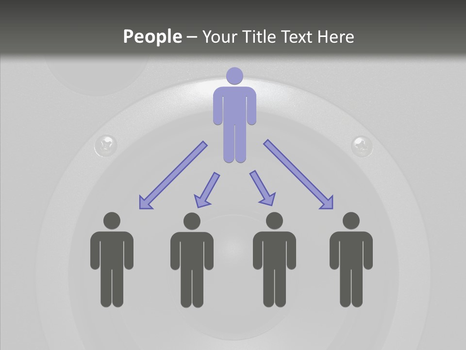 Lighted Studio Sound PowerPoint Template