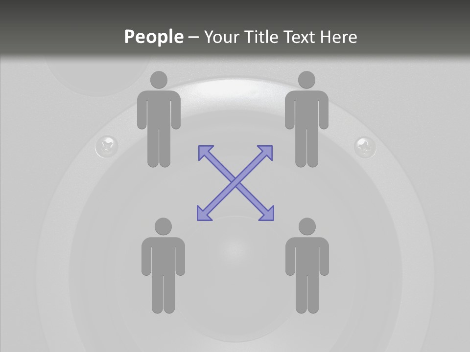 Lighted Studio Sound PowerPoint Template