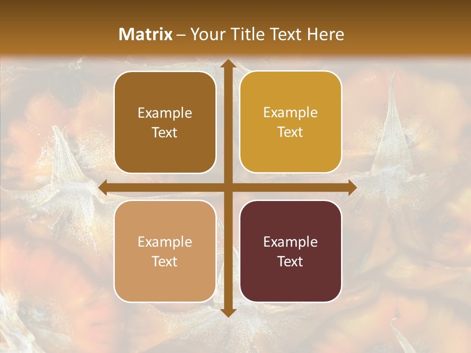 Plant Sweet Juice PowerPoint Template