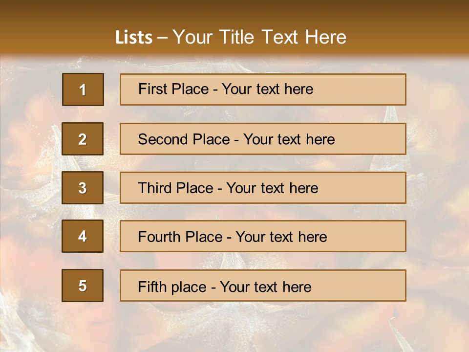 Plant Sweet Juice PowerPoint Template