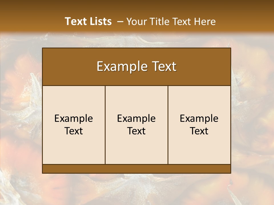 Plant Sweet Juice PowerPoint Template