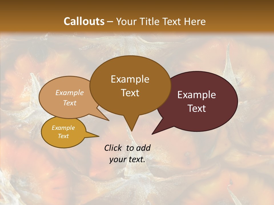 Plant Sweet Juice PowerPoint Template