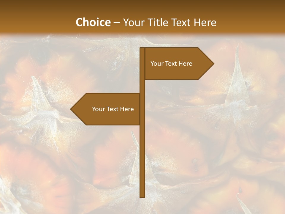 Plant Sweet Juice PowerPoint Template