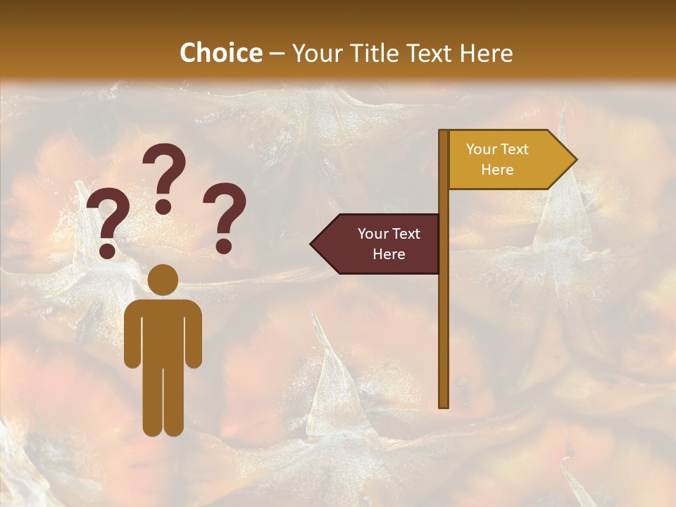 Plant Sweet Juice PowerPoint Template