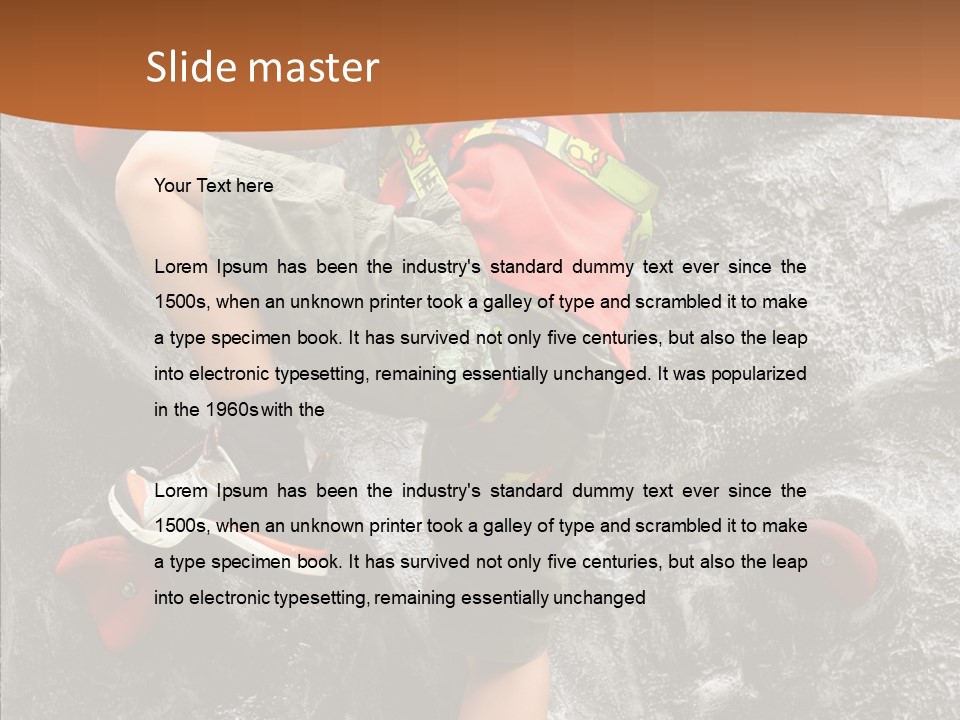 Oxygen Inhaling Liquid PowerPoint Template