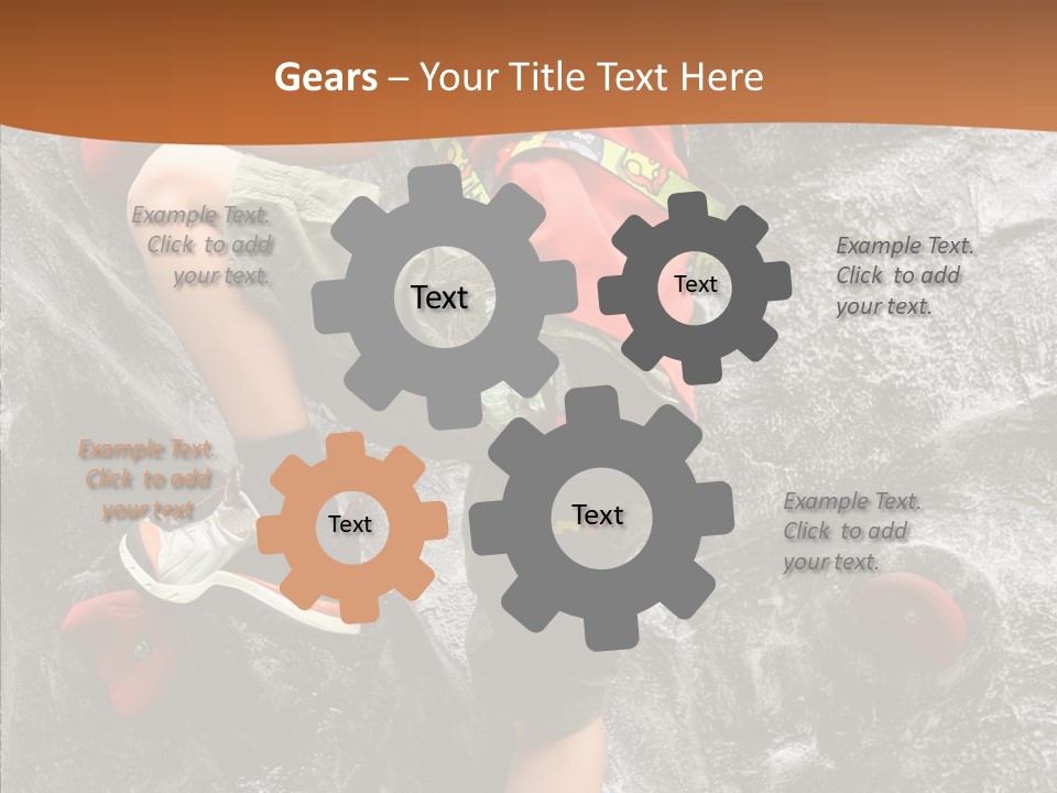 Oxygen Inhaling Liquid PowerPoint Template