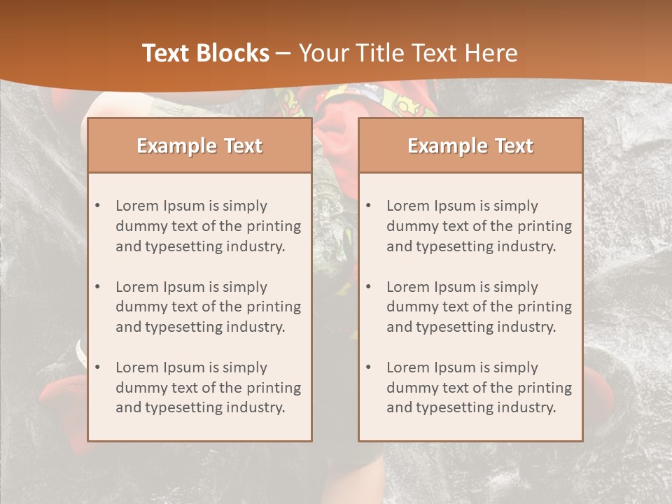 Oxygen Inhaling Liquid PowerPoint Template