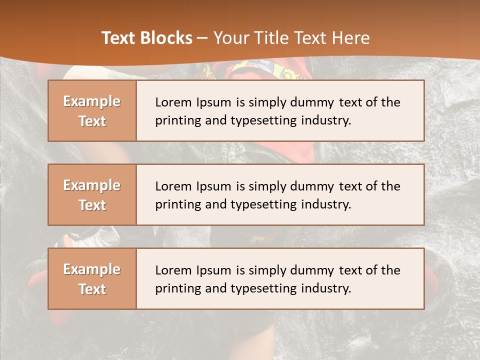 Oxygen Inhaling Liquid PowerPoint Template