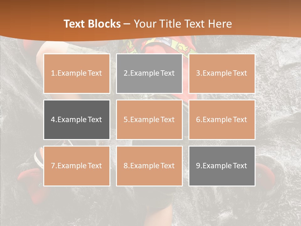 Oxygen Inhaling Liquid PowerPoint Template