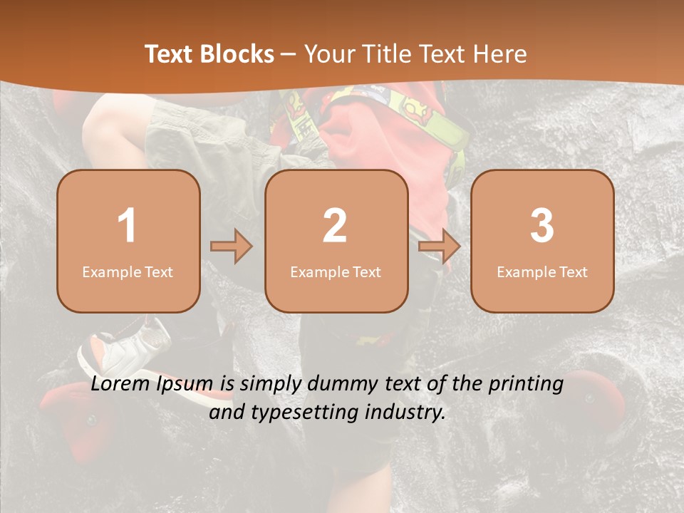 Oxygen Inhaling Liquid PowerPoint Template